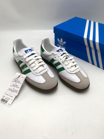 Adidas Samba OG White Green รูปที่ 3
