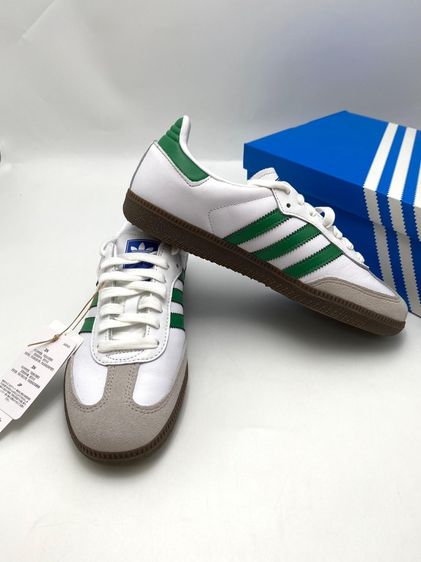 Adidas Samba OG White Green รูปที่ 4