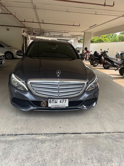 Mercedes-Benz C-Class 2016 C350 Sedan ปลั๊กอินไฮบริด (PHEV) ไม่ติดแก๊ส เกียร์อัตโนมัติ เทา รูปที่ 3