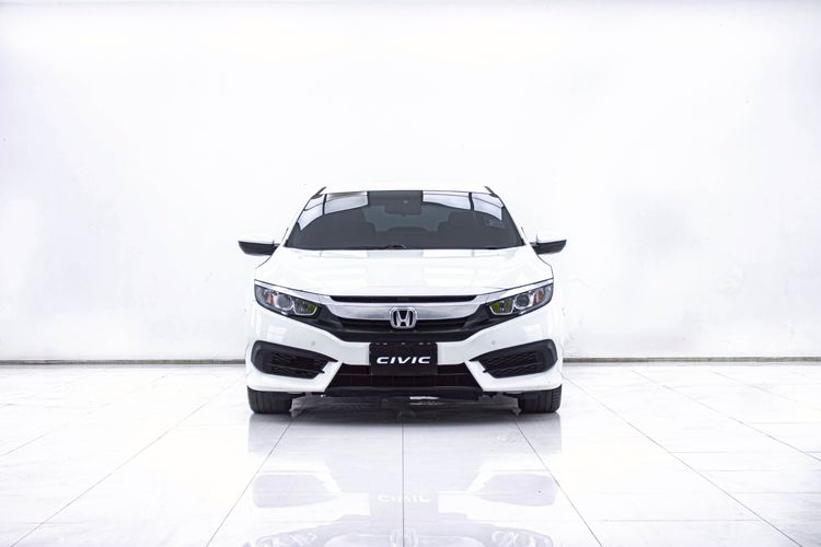 Honda Civic 2016 1.8 E i-VTEC Sedan เบนซิน ไม่ติดแก๊ส เกียร์อัตโนมัติ ขาว รูปที่ 4