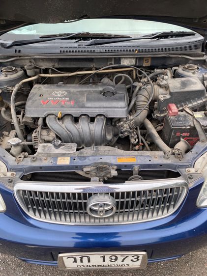 Toyota Altis 2002 1.6 E Sedan เบนซิน LPG เกียร์อัตโนมัติ น้ำเงิน รูปที่ 2