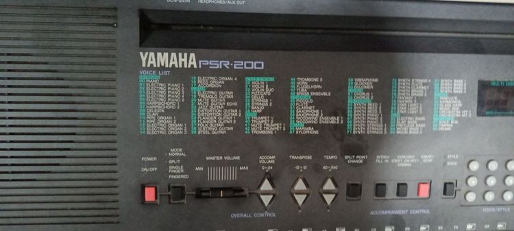 คีย์บอร์ด yamaha psr200