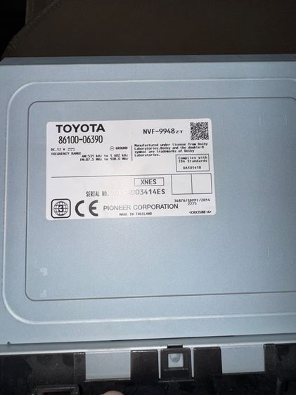 จอติดรถยนต์ toyota รูปที่ 2