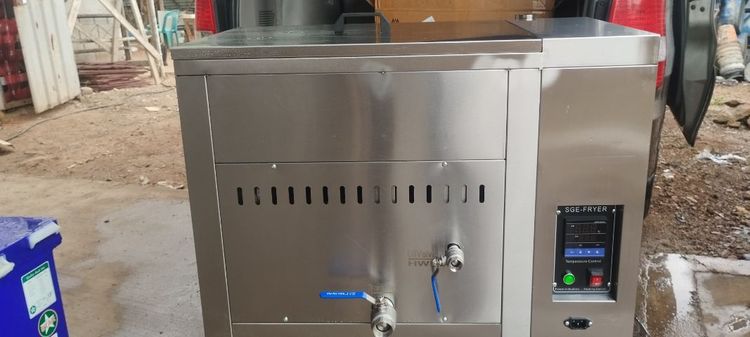 หม้อทอดน้ำน้ำมัน SGE 30L ระบบแก๊ส รูปที่ 2