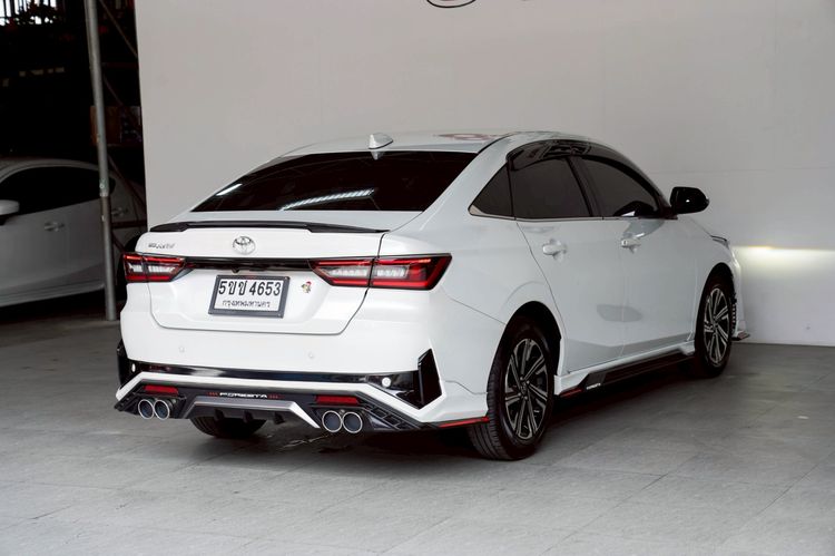 Toyota Yaris ATIV 2023 1.2 Premium Sedan เบนซิน ไม่ติดแก๊ส เกียร์อัตโนมัติ ขาว รูปที่ 4