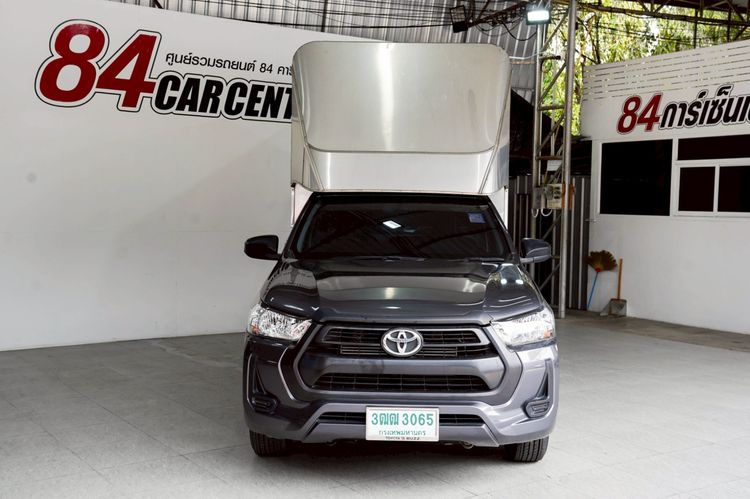 Toyota Hilux Revo 2021 2.8 ENTRY STANDARD CAB Pickup ดีเซล ไม่ติดแก๊ส เกียร์ธรรมดา เทา รูปที่ 2