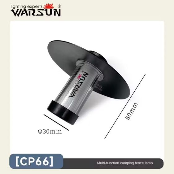 Warsun CP66 โคมไฟ LED 500 ลูเมนส์ Type-c รูปที่ 2