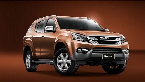 รถ Isuzu MU-X 2.5 สี น้ำตาล