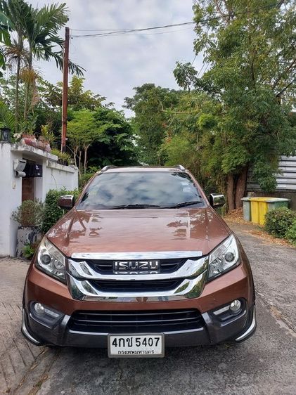 Isuzu MU-X 2015 2.5 Utility-car ดีเซล ไม่ติดแก๊ส เกียร์อัตโนมัติ น้ำตาล รูปที่ 3