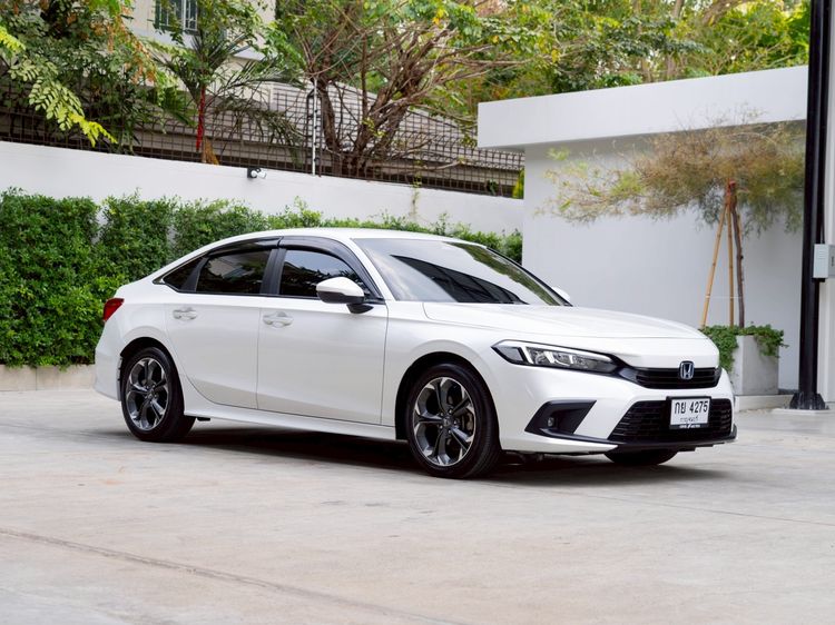 Honda Civic 2022 2.0 eHEV EL+ Sedan ไฮบริด ไม่ติดแก๊ส เกียร์อัตโนมัติ ขาว