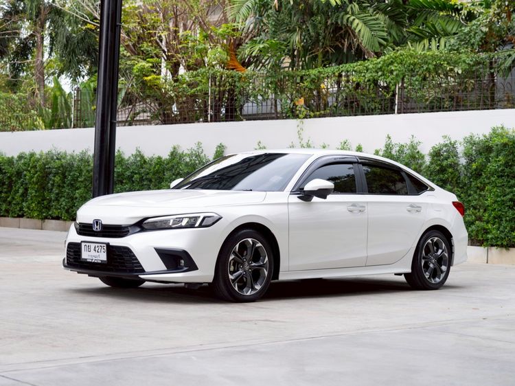 Honda Civic 2022 2.0 eHEV EL+ Sedan ไฮบริด ไม่ติดแก๊ส เกียร์อัตโนมัติ ขาว รูปที่ 3