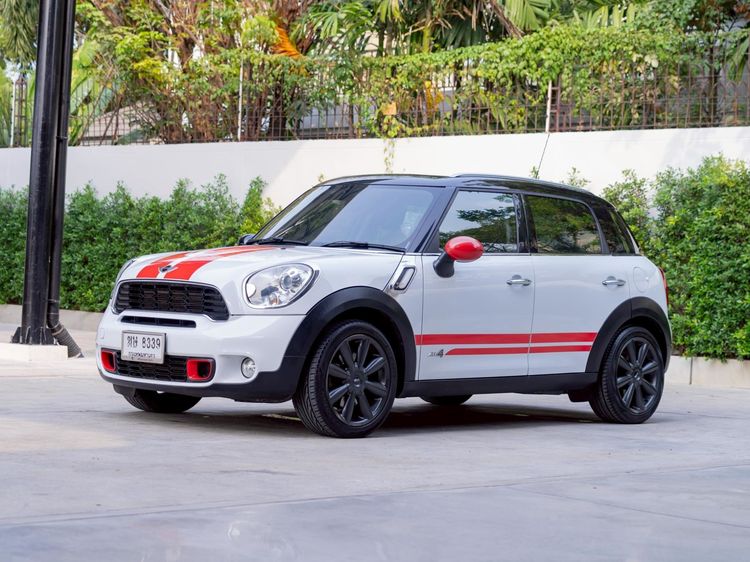 Mini COUNTRYMAN 2012 1.6 S ALL4 4WD Sedan เบนซิน ไม่ติดแก๊ส เกียร์อัตโนมัติ ขาว รูปที่ 3
