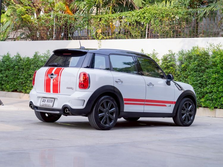 Mini COUNTRYMAN 2012 1.6 S ALL4 4WD Sedan เบนซิน ไม่ติดแก๊ส เกียร์อัตโนมัติ ขาว รูปที่ 4