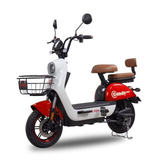 CANDY Plus ดีไซน์ทันสมัย สีสันสวยงาม แนวพาสเทล มอเตอร์ทรงพลัง - มอเตอร์ 500 WATT - แบตเตอรี่ 48V 12AH ระบบเกียร์ อัตโนมัติ 3 สปีด - ความ รูปที่ 7