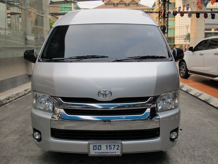 Toyota Commuter 2019 3.0 Van ดีเซล ไม่ติดแก๊ส เกียร์อัตโนมัติ บรอนซ์เงิน รูปที่ 3