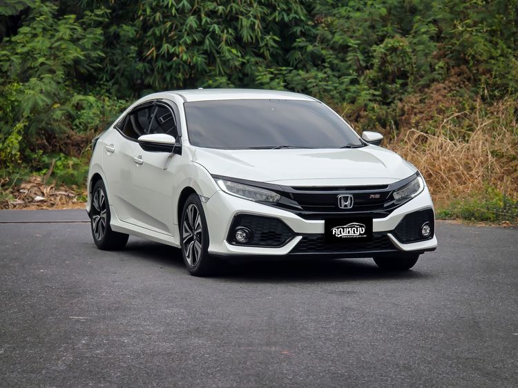 รถ Honda Civic 1.5 Turbo สี ขาว