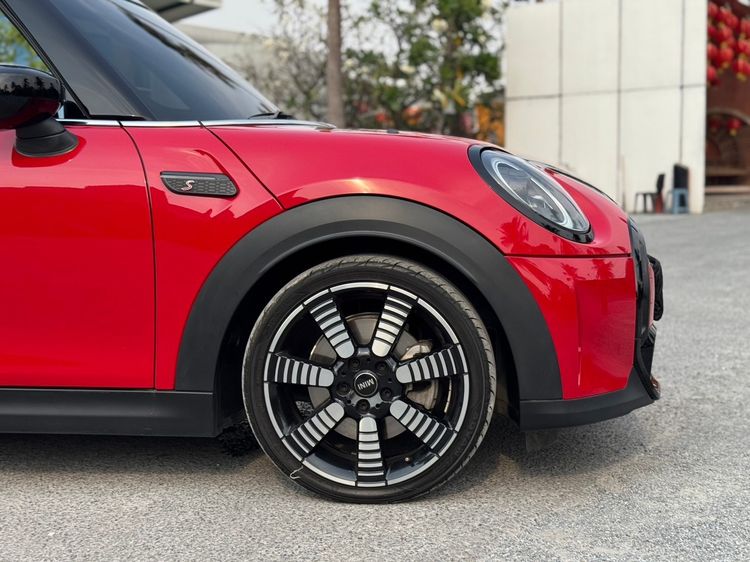 Mini Cabrio 2021 2.0 Cooper S Sedan เบนซิน ไม่ติดแก๊ส เกียร์อัตโนมัติ แดง รูปที่ 4
