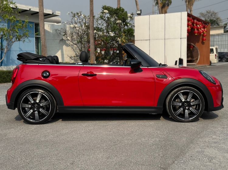 Mini Cabrio 2021 2.0 Cooper S Sedan เบนซิน ไม่ติดแก๊ส เกียร์อัตโนมัติ แดง รูปที่ 2