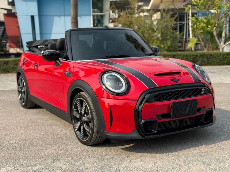 รถ Mini Cabrio 2.0 Cooper S สี แดง