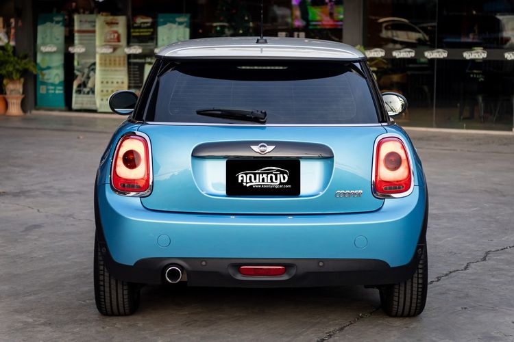 Mini COOPER 3 DOOR HATCH 2015 1.5 Sedan เบนซิน ไม่ติดแก๊ส เกียร์อัตโนมัติ ฟ้า รูปที่ 4