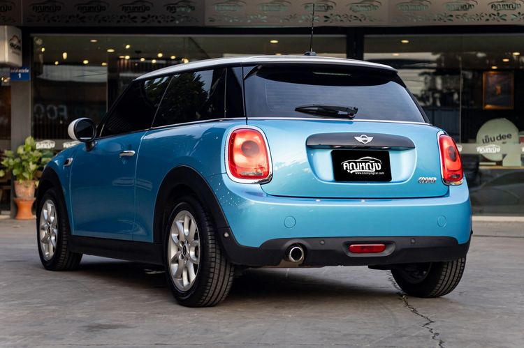 Mini COOPER 3 DOOR HATCH 2015 1.5 Sedan เบนซิน ไม่ติดแก๊ส เกียร์อัตโนมัติ ฟ้า รูปที่ 2