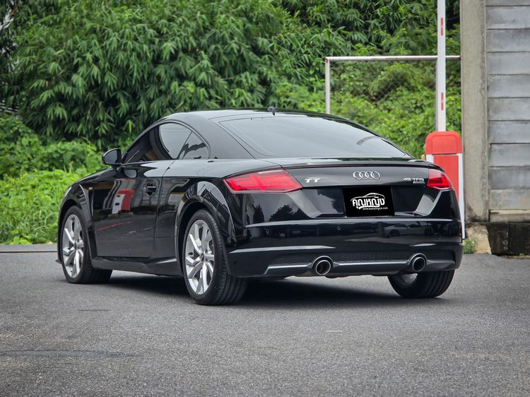 Audi Audi TT  2016 2.0 TFSI Quattro S Line 4WD Sedan เบนซิน ไม่ติดแก๊ส เกียร์อัตโนมัติ ดำ รูปที่ 2