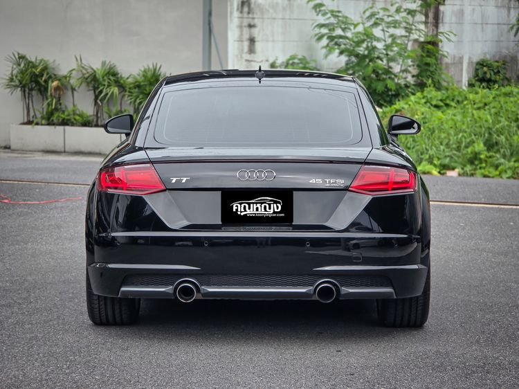 Audi Audi TT  2016 2.0 TFSI Quattro S Line 4WD Sedan เบนซิน ไม่ติดแก๊ส เกียร์อัตโนมัติ ดำ รูปที่ 4