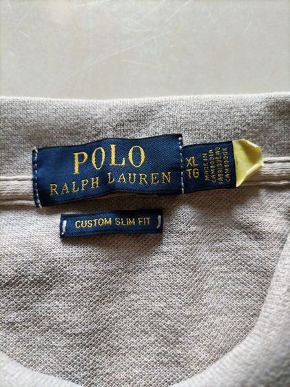 Polo Ralph​ Lauren​แท้สีน้ำตาลอ่อน รูปที่ 9