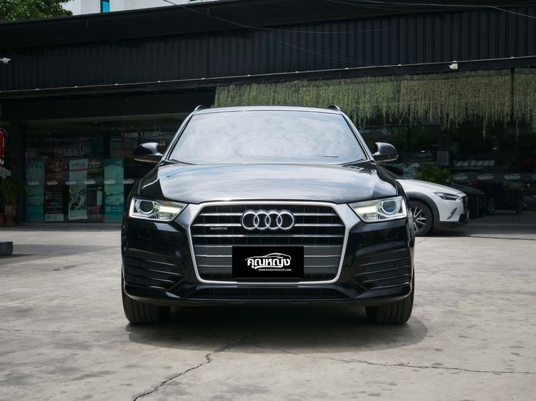 Audi Audi Q3  2017 2.0 TFSI Quattro 4WD Utility-car เบนซิน ไม่ติดแก๊ส เกียร์อัตโนมัติ ดำ รูปที่ 2