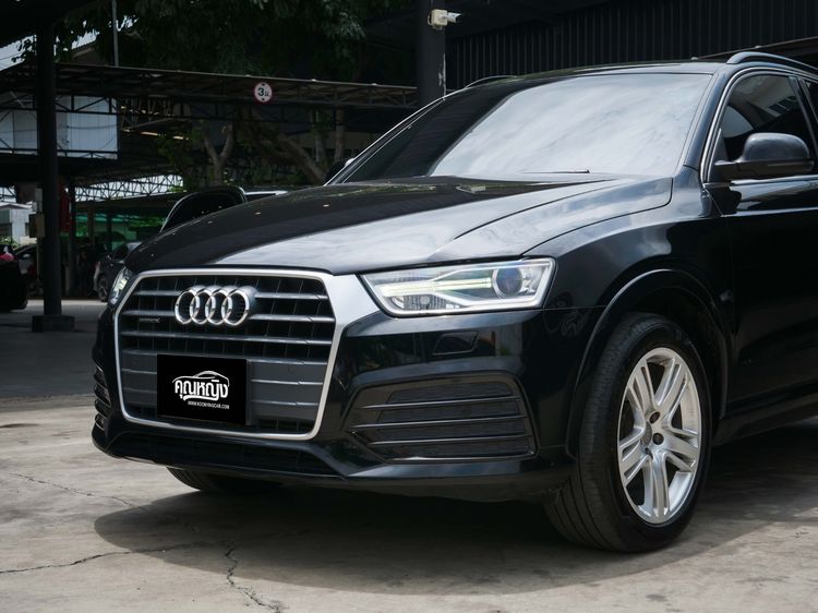 Audi Audi Q3  2017 2.0 TFSI Quattro 4WD Utility-car เบนซิน ไม่ติดแก๊ส เกียร์อัตโนมัติ ดำ รูปที่ 3
