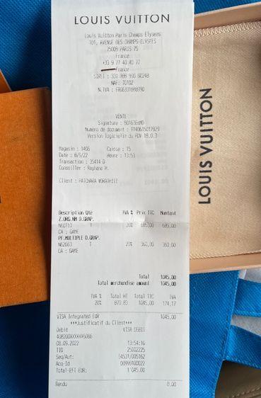 กระเป๋าเงิน หลุยส์ วิตตอง (Louis Vuitton) แท้  รูปที่ 10