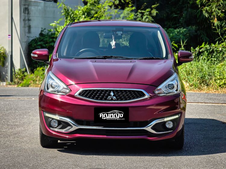 Mitsubishi Mirage 2019 1.2 GLS Sedan เบนซิน ไม่ติดแก๊ส เกียร์อัตโนมัติ แดง รูปที่ 3