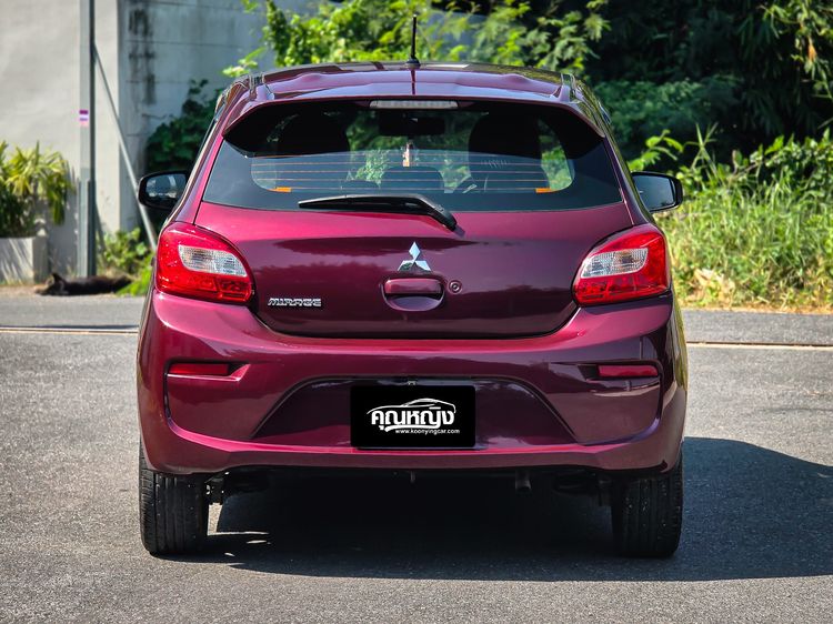 Mitsubishi Mirage 2019 1.2 GLS Sedan เบนซิน ไม่ติดแก๊ส เกียร์อัตโนมัติ แดง รูปที่ 4