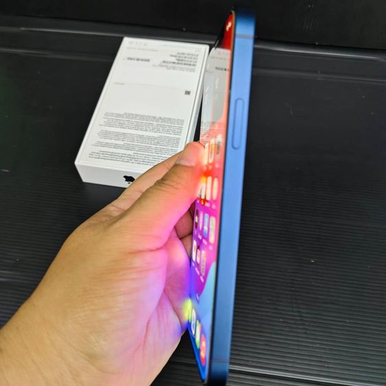 iPhone 12 64GB Blue สุขภาพแบต 84 รอบชาร์จ 653 ครั้ง อุปกรณ์ครบกล่อง รูปที่ 7