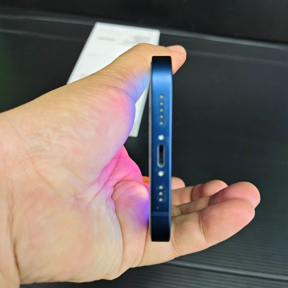 iPhone 12 64GB Blue สุขภาพแบต 84 รอบชาร์จ 653 ครั้ง อุปกรณ์ครบกล่อง รูปที่ 8