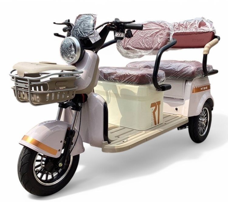 รถสามล้อไฟฟ้า ปรับได้ 3 ระดับ รุ่น RT1000 2 ตอนไม่มีหลังคา ปี2025 . มอเตอร์ 1000 w 48v. 20ah. รูปที่ 6
