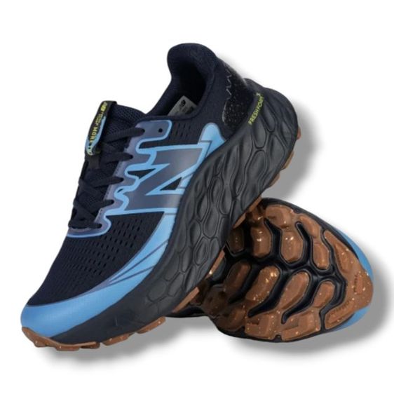 ผู้ชาย ดำ รองเท้าวิ่ง New Balance Fresh Foam X More Trail V3 45 29cm. 