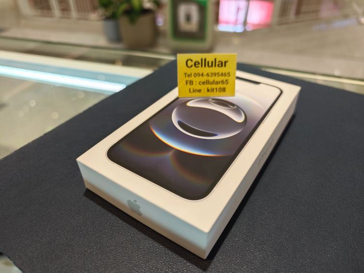 iPhone 16e 128GB เครื่องใหม่ มือ1 ประกันศูนย์ไทย1ปี รูปที่ 4