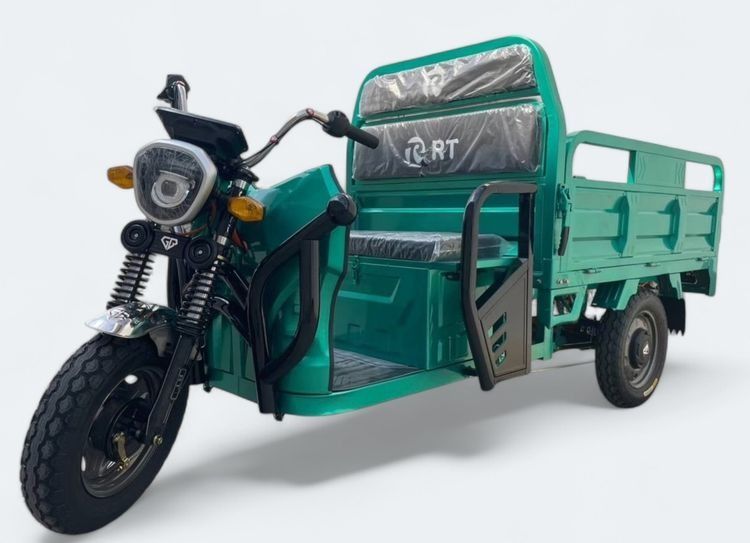 จักรยานไฟฟ้า ปี2025 อัพเกรด กระบะบรรทุก ขนาดใหญ่ ยกดั้มได้ พร้อมหลังคาครึ่งคัน มอเตอร์ 1500 w. รุ่น RT Per 1500 ขนาดรถ กว้าง 100cm. ยาว 290 รูปที่ 8