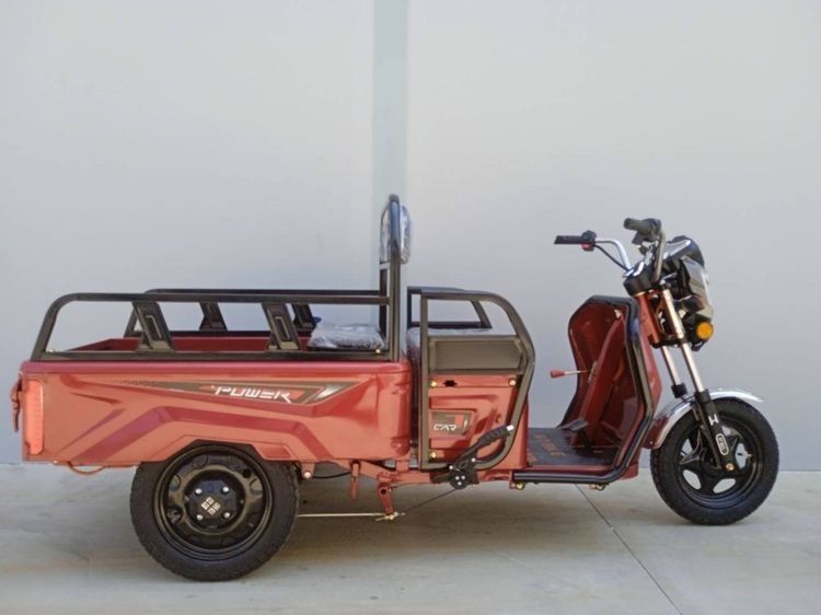 จักรยานไฟฟ้า รุ่นกระบะกลาง แรงดี มอเตอร์ 650 วัตต์ • ตัวถังรถทำจากโลหะ โครงสร้างแข็งแรง ทนทาน • กระบะมีที่เก็บของขนาดกลาง รูปที่ 2