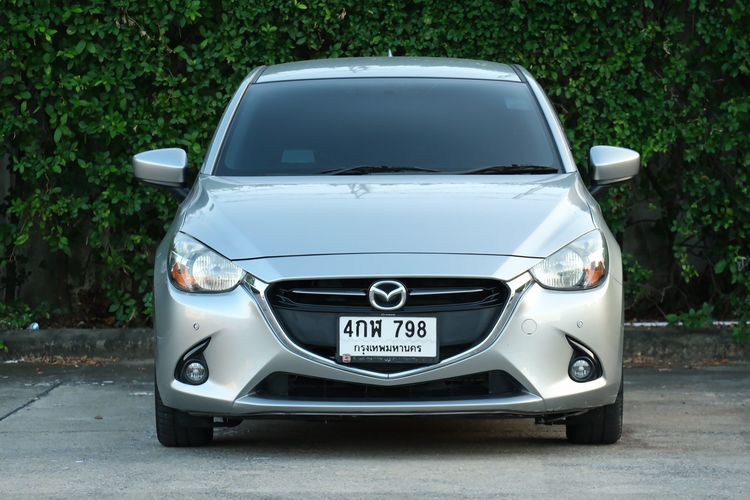 Mazda Mazda 2 2015 1.5 XD Sports High Sedan ดีเซล ไม่ติดแก๊ส เกียร์อัตโนมัติ เทา รูปที่ 2
