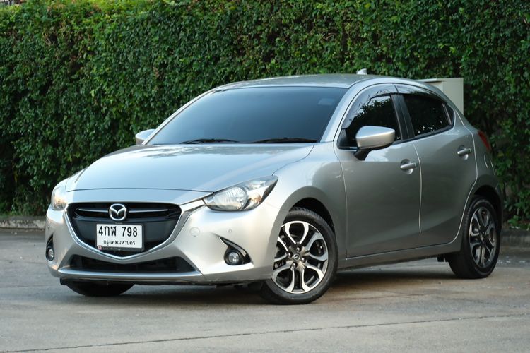 Mazda Mazda 2 2015 1.5 XD Sports High Sedan ดีเซล ไม่ติดแก๊ส เกียร์อัตโนมัติ เทา รูปที่ 3