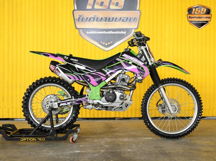 Kawasaki KLX140 RF ปี 2024 รถสภาพป้ายเเดงเเต่งพร้อมซิ่ง รูปที่ 2