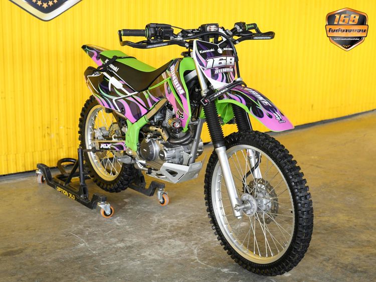 Kawasaki KLX140 RF ปี 2024 รถสภาพป้ายเเดงเเต่งพร้อมซิ่ง รูปที่ 11