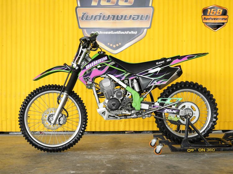 Kawasaki KLX140 RF ปี 2024 รถสภาพป้ายเเดงเเต่งพร้อมซิ่ง รูปที่ 3