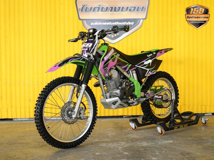 Kawasaki KLX140 RF ปี 2024 รถสภาพป้ายเเดงเเต่งพร้อมซิ่ง รูปที่ 8