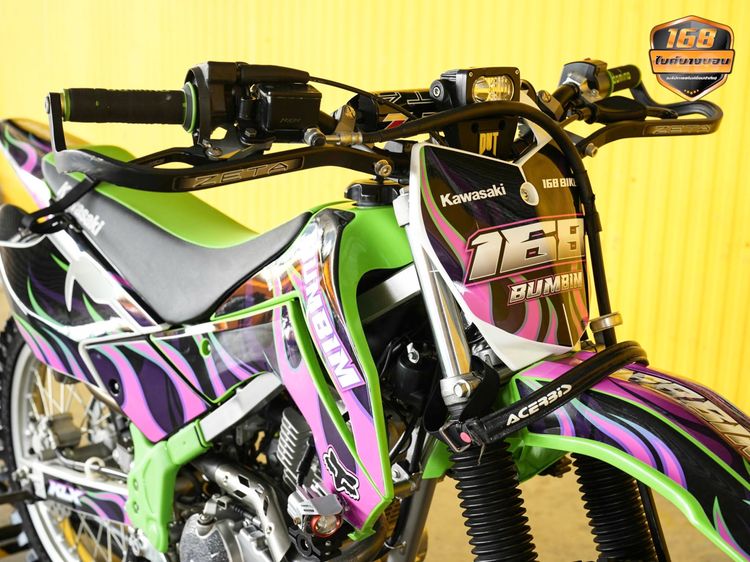 Kawasaki KLX140 RF ปี 2024 รถสภาพป้ายเเดงเเต่งพร้อมซิ่ง รูปที่ 12