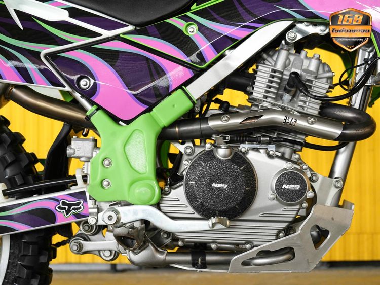 Kawasaki KLX140 RF ปี 2024 รถสภาพป้ายเเดงเเต่งพร้อมซิ่ง รูปที่ 17