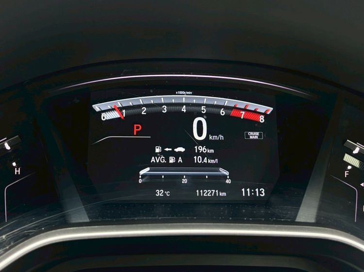 Honda CR-V 2018 2.4 E 2WD Utility-car เบนซิน ไม่ติดแก๊ส เกียร์อัตโนมัติ ขาว รูปที่ 4