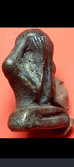 พระปิดตาอาจารย์ทองเฒ่า วัดเขาอ้อ เนื้อสำริด  รูปที่ 5